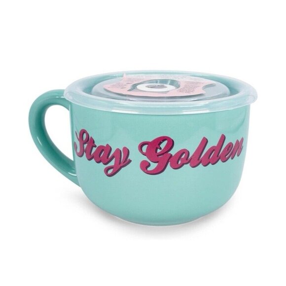 The Golden Girls Soup Mug w Vented Lid, Coffee, Lunch Cup , 24 Ounces - Picture 2 of 8